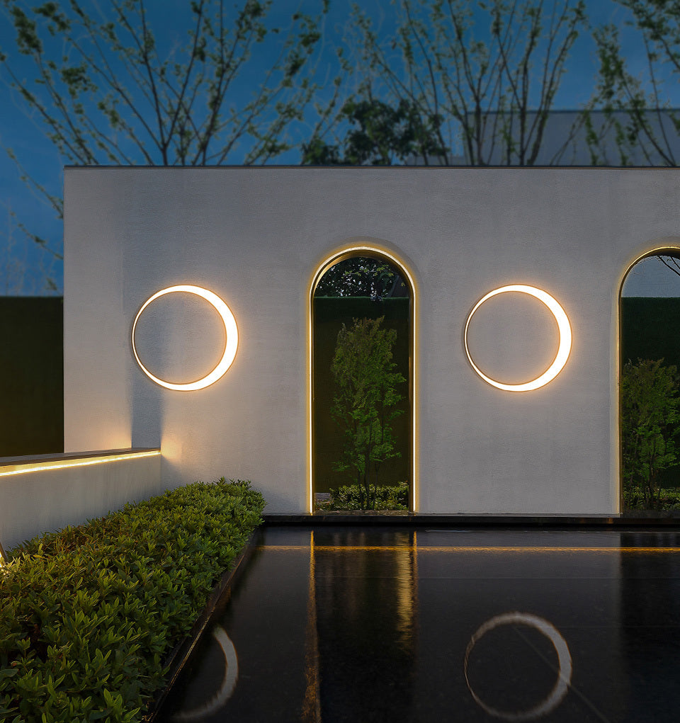 Applique murale LED extérieure moderne et étanche