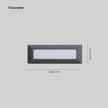 Éclairage moderne LED pour terrasse et marches extérieur