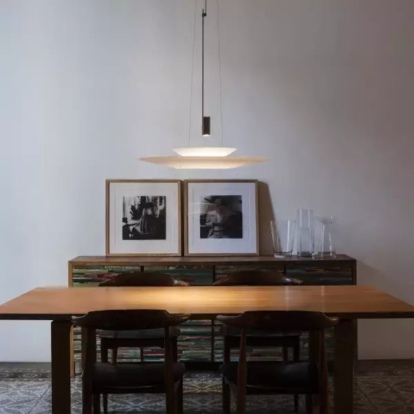 Lampe suspendue sculpturale à plusieurs couches