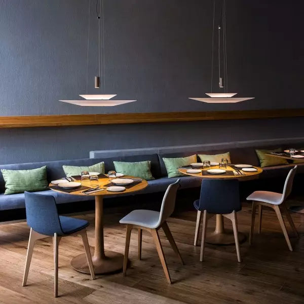 Lampe suspendue sculpturale à plusieurs couches