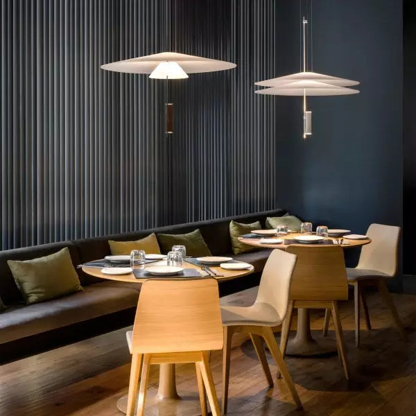 Lampe suspendue sculpturale à plusieurs couches