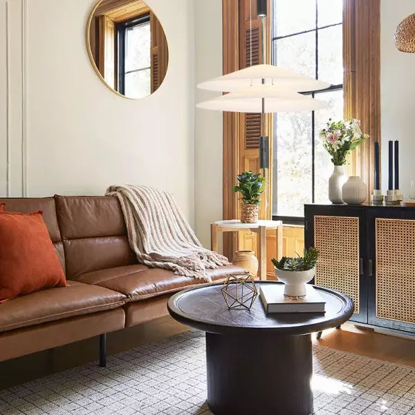 Lampe suspendue sculpturale à plusieurs couches