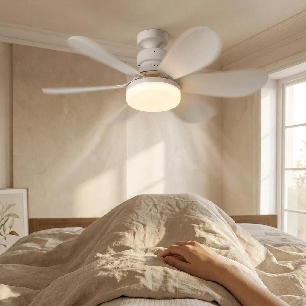 Ventilateur de prise Purry avec lumière