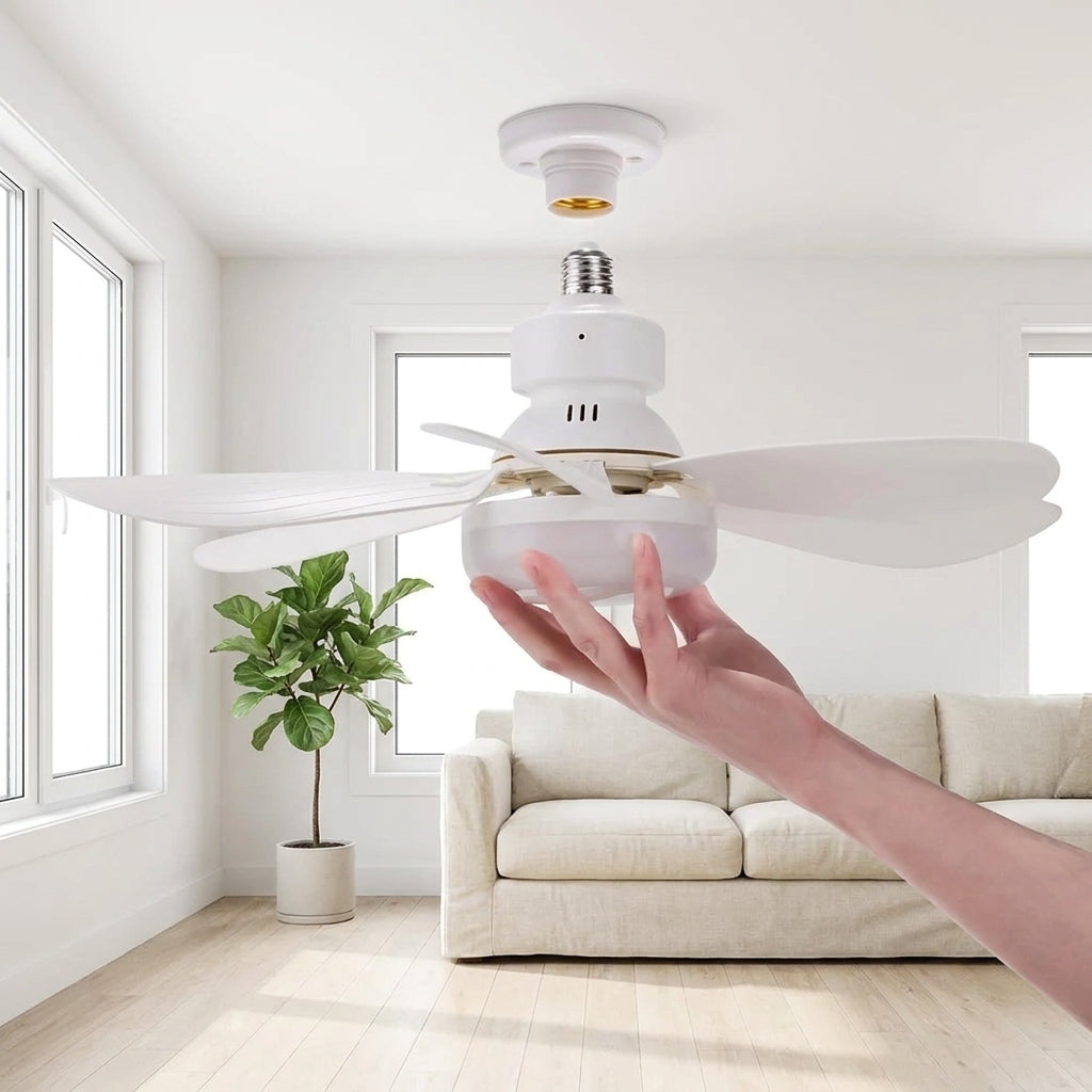 Ventilateur de prise Purry avec lumière