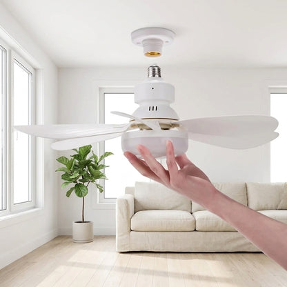 Ventilateur de prise Purry avec lumière
