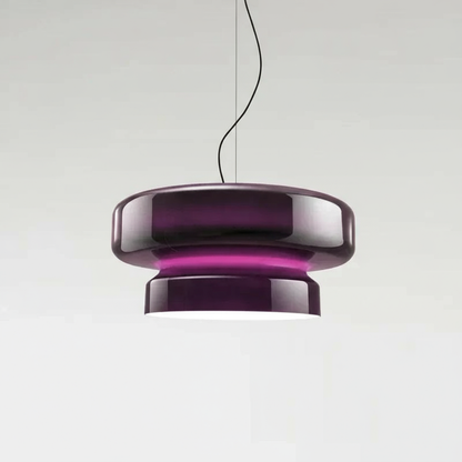 Lustre suspendu en verre design