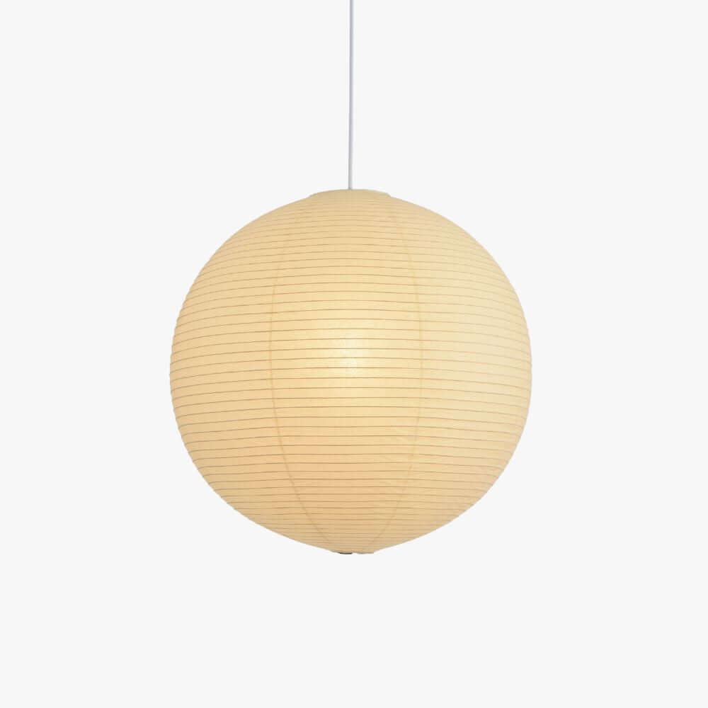 Suspension globe en papier washi