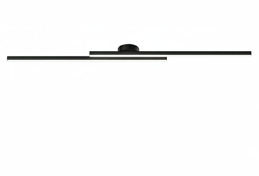Plafonnier LED Linivo minimaliste en aluminium