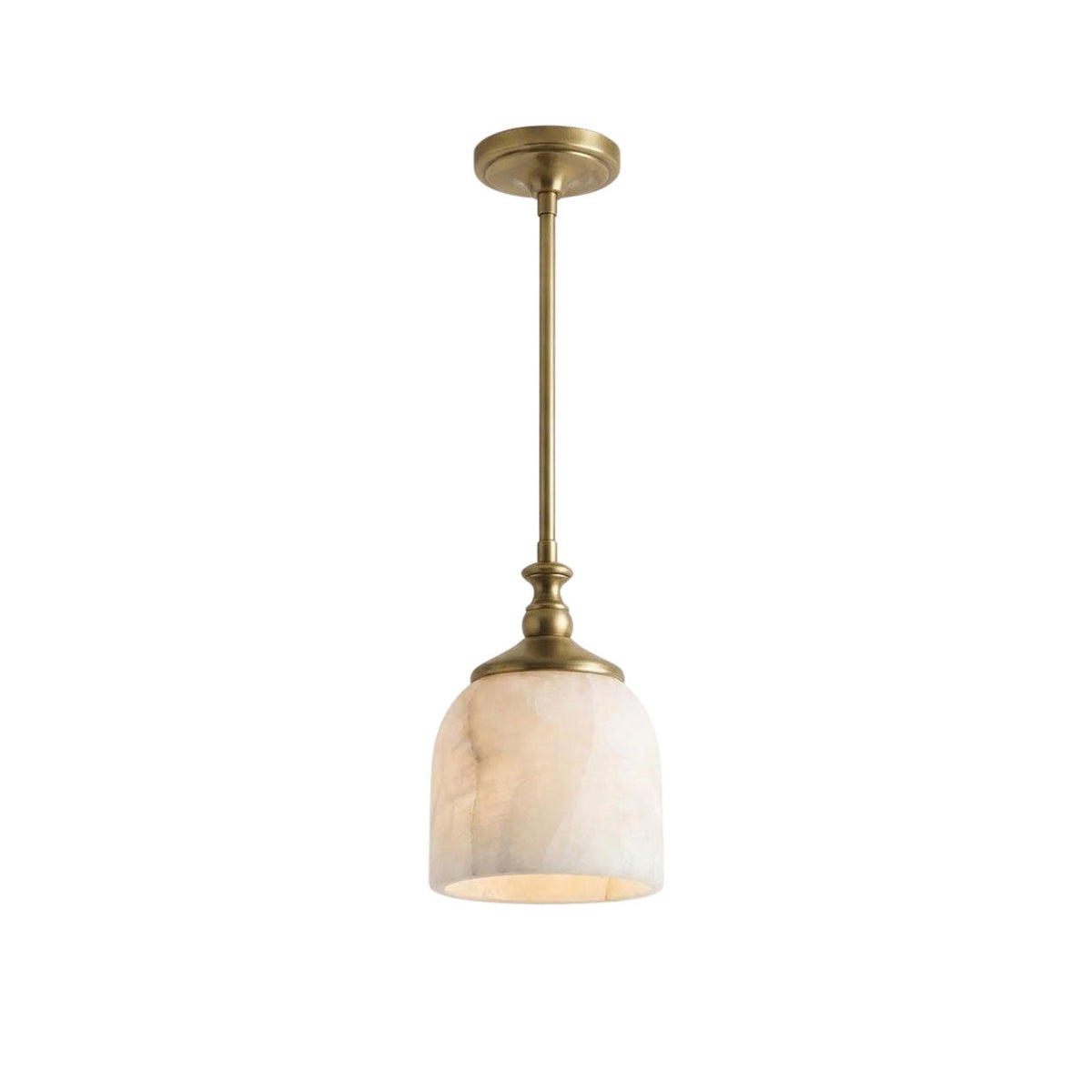 Suspension cloche en albâtre