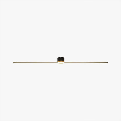 Plafonnier linéaire minimaliste en métal Filara