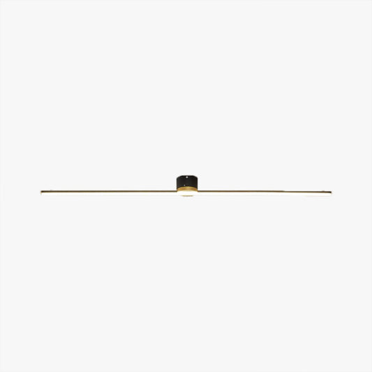 Plafonnier linéaire minimaliste en métal Filara