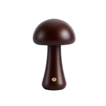 Lampe de table en bois scandinave Fungara