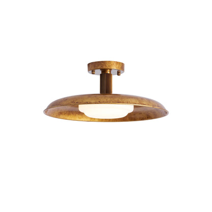 Plafonnier rond extra-large affleurant