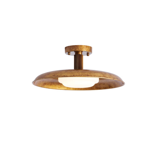 Plafonnier rond extra-large affleurant