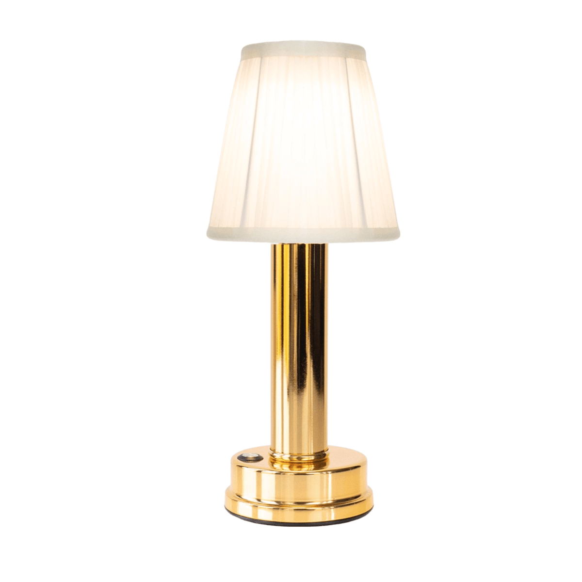 Lampe de table Lumelle minimaliste en tissu, sans fil