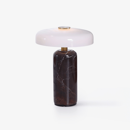 Lampe de table en marbre art déco Vestara