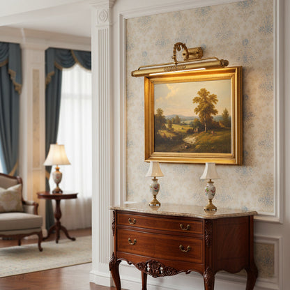 Applique murale décorative en laiton pour tableaux