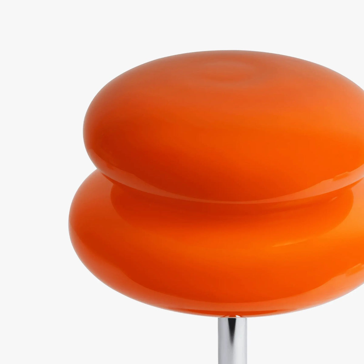 Lampe de table en verre mid-century Lyrensa