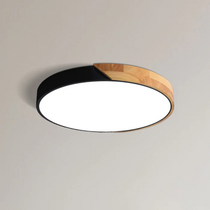 Plafonnier en bois scandinave Skalvi