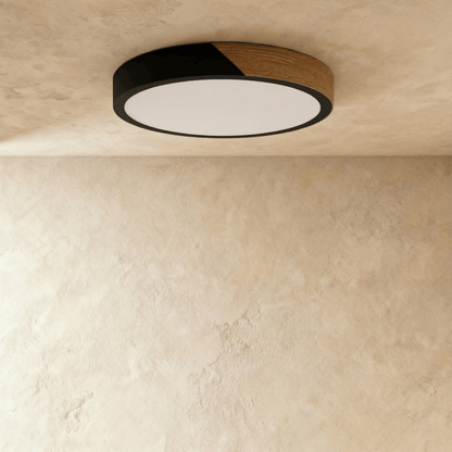 Rosvella Luminaire de plafond scandinave en bois