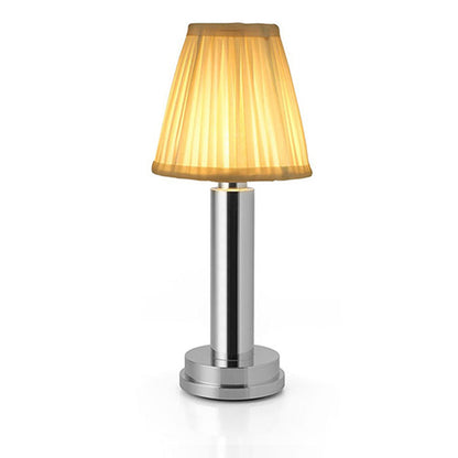 Lampe de table Lumelle minimaliste en tissu, sans fil