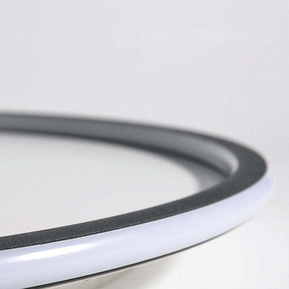 Plafonnier LED rond en acrylique affleurant