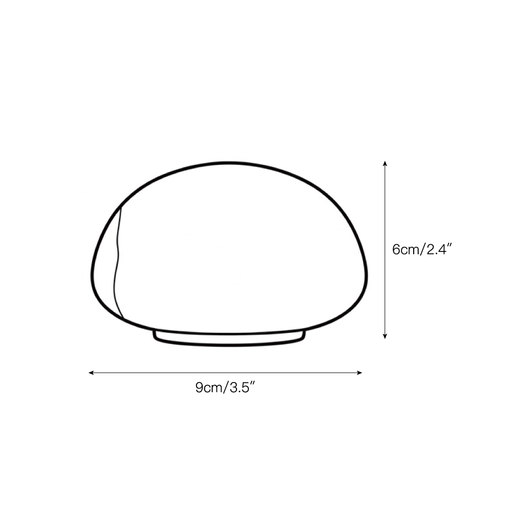Lampe de table minimaliste en albâtre Alvane