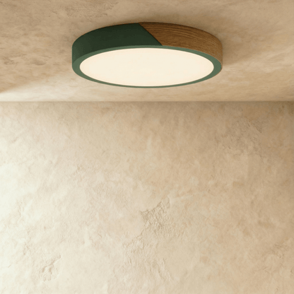 Rosvella Luminaire de plafond scandinave en bois