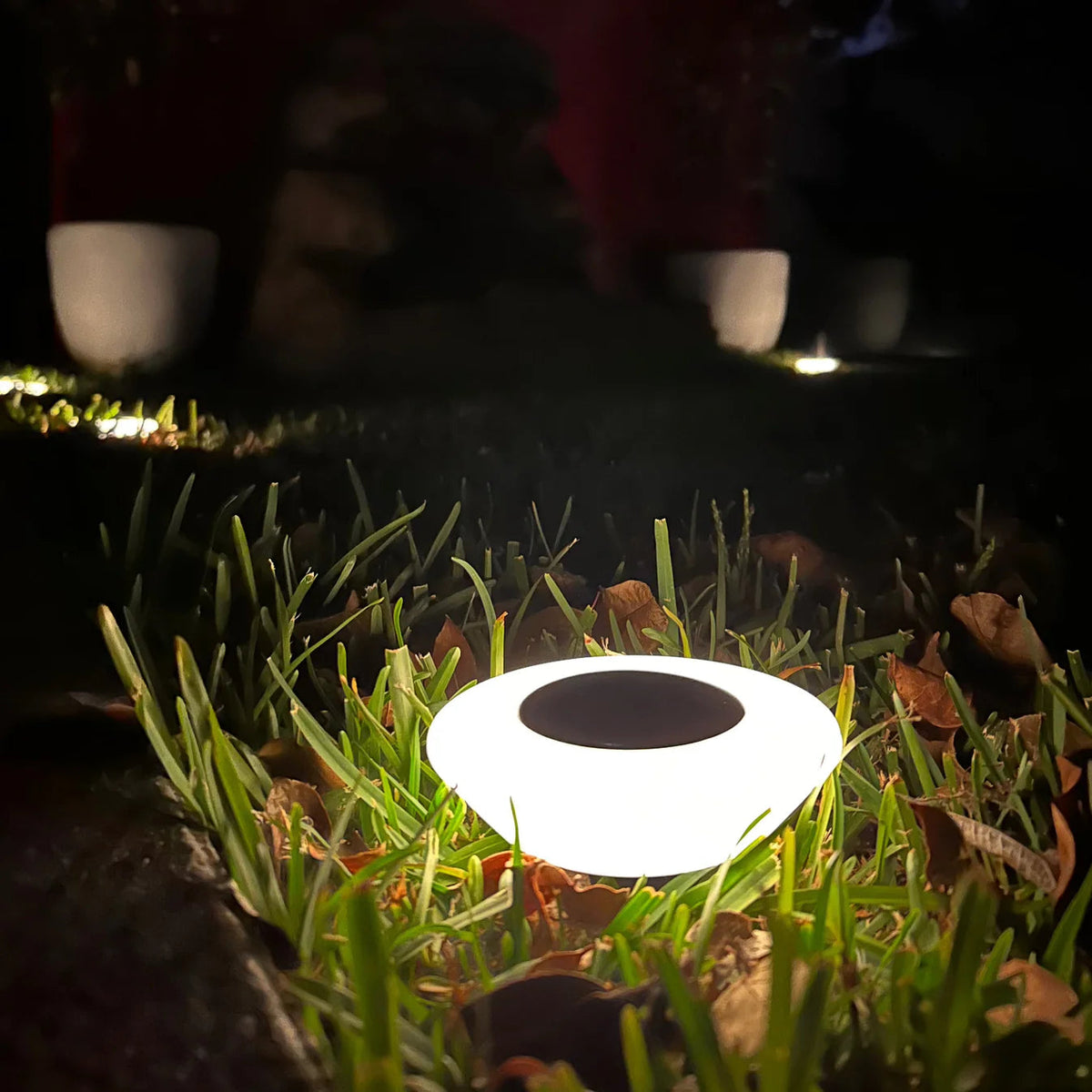 Lampes solaires de balisage pour le sol