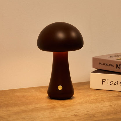 Lampe de table en bois scandinave Fungara