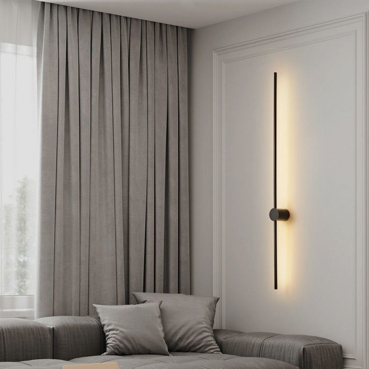 Applique murale LED linéaire en forme de barre