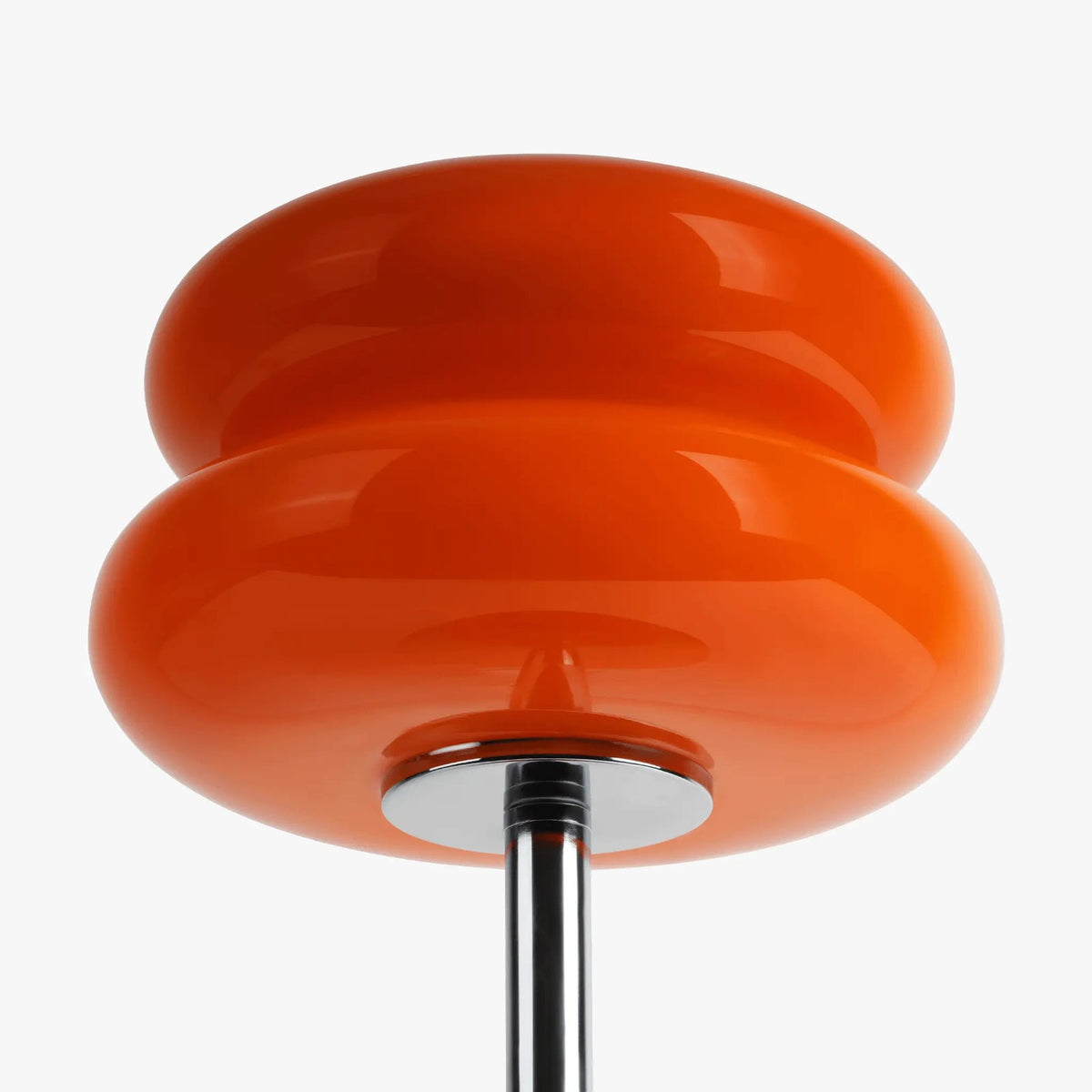 Lampe de table en verre mid-century Lyrensa