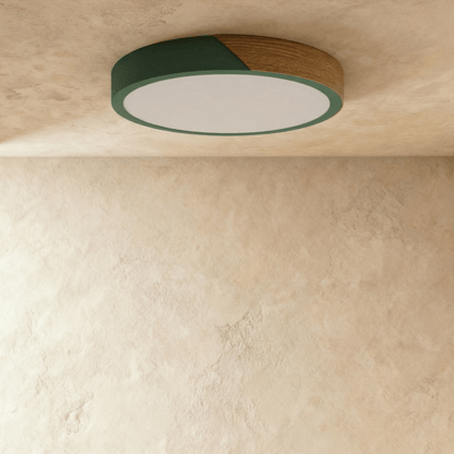 Rosvella Luminaire de plafond scandinave en bois