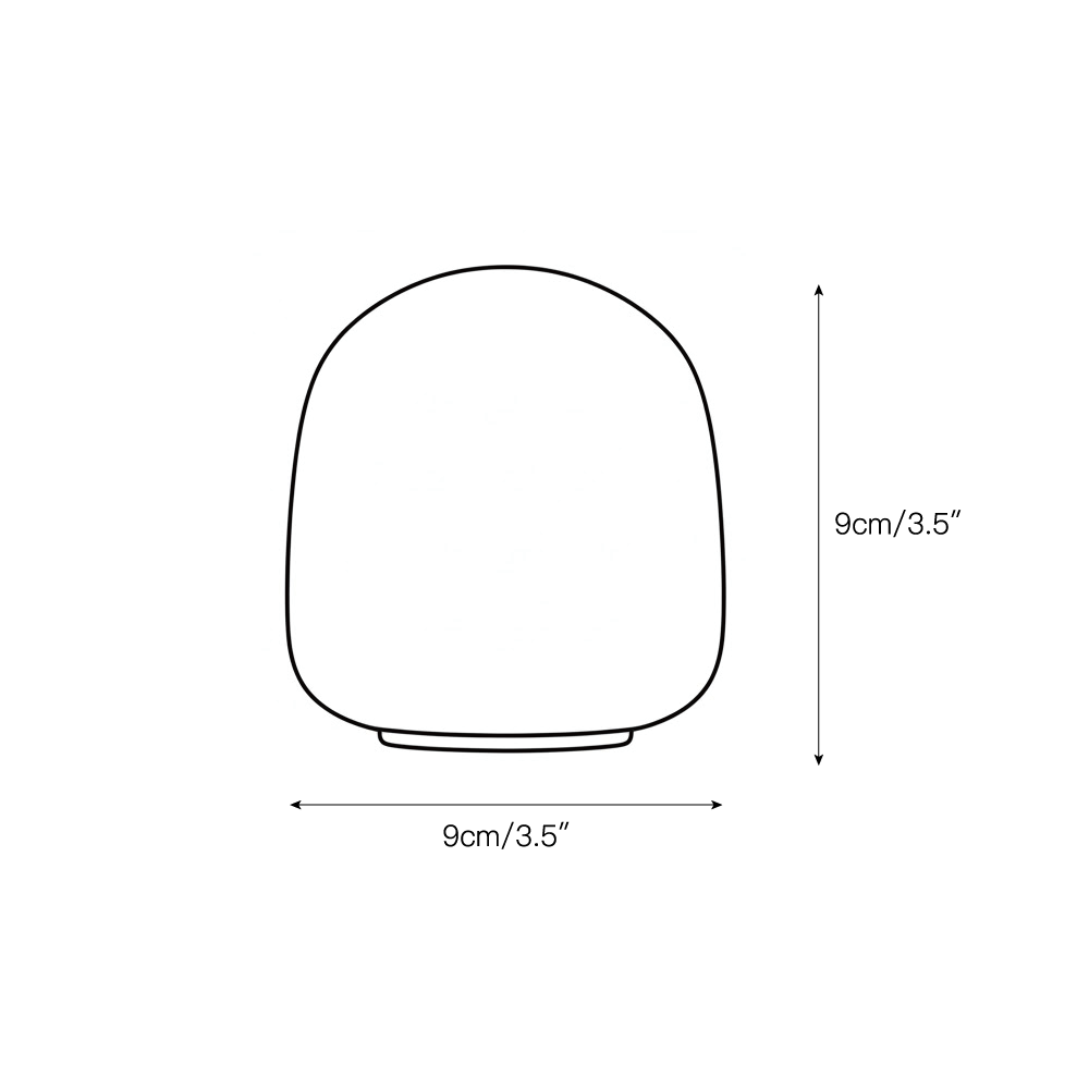 Lampe de table minimaliste en albâtre Alvane