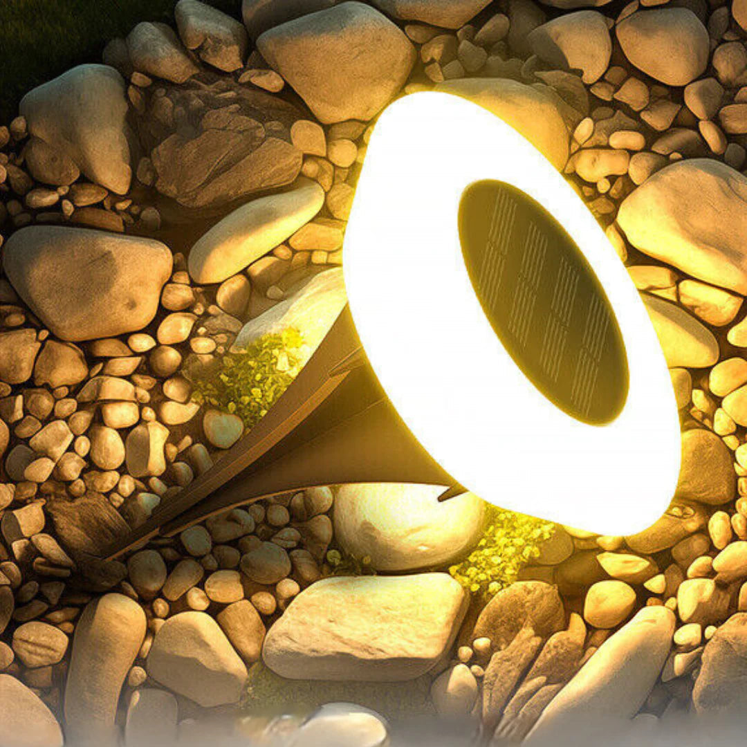 Lampes solaires de balisage pour le sol