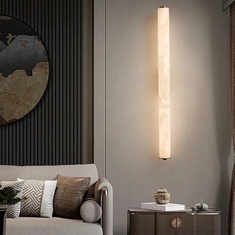 Applique murale LED en marbre minimaliste Alvenia