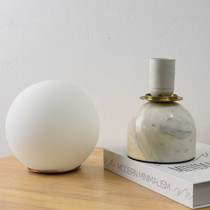Lampe de table minimaliste en marbre Ulvane