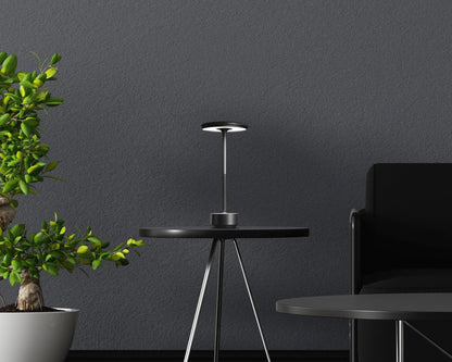 Lampe de table minimaliste en aluminium Korvath