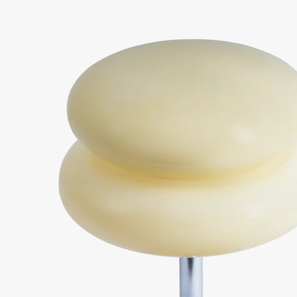 Lampe de table en verre mid-century Lyrensa
