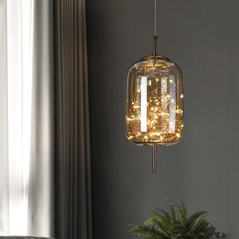Suspension en verre Starlight