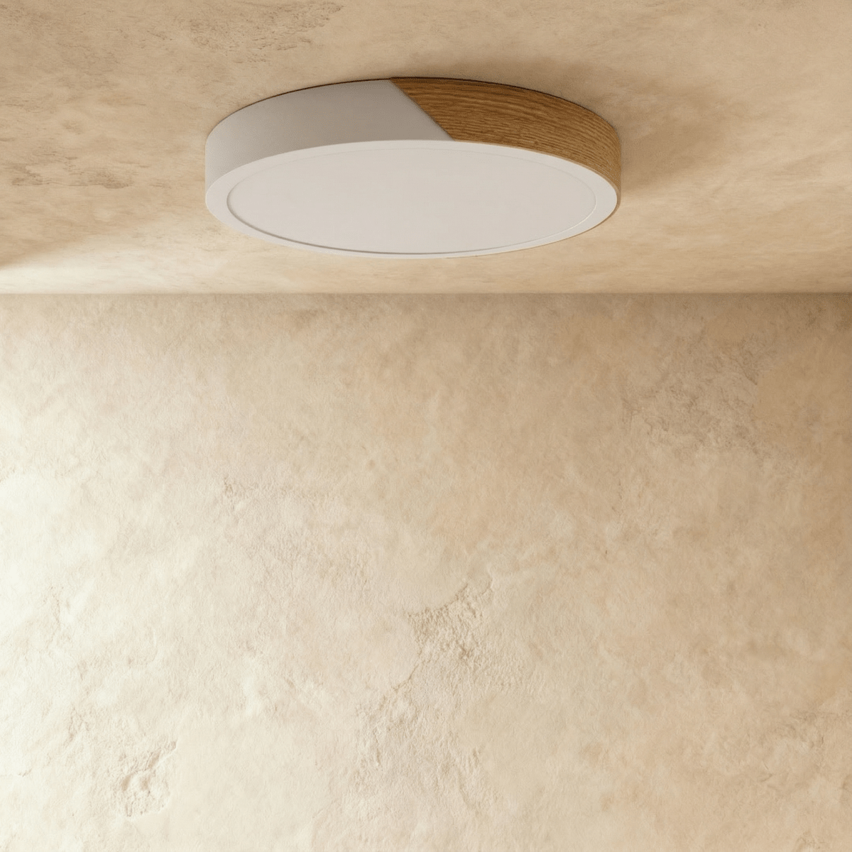 Rosvella Luminaire de plafond scandinave en bois