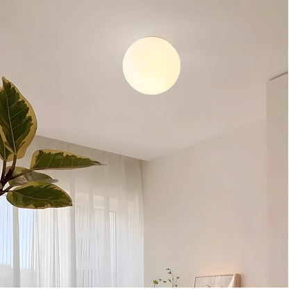 Applique murale Orbelle minimaliste en verre dépoli