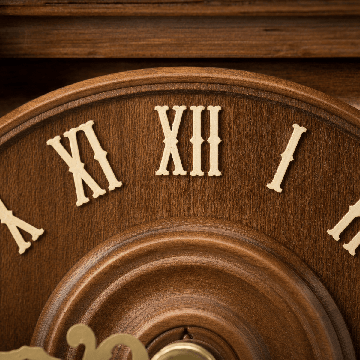 Horloge à coucou à pendule en MDF alpin Brenvika