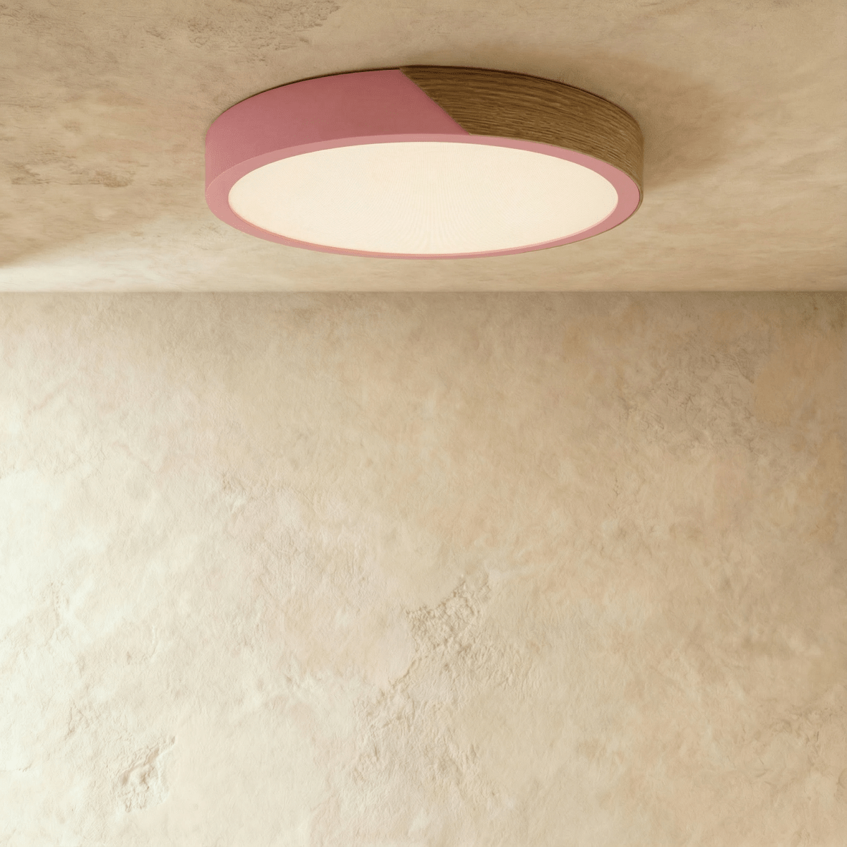 Rosvella Luminaire de plafond scandinave en bois