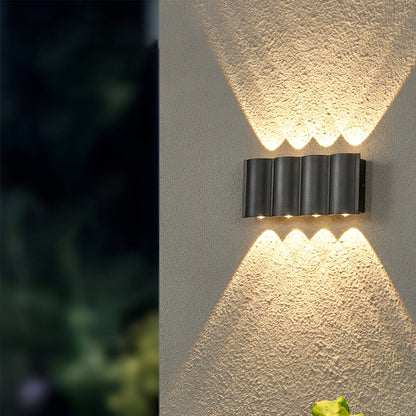 Applique murale extérieure à LED Wave