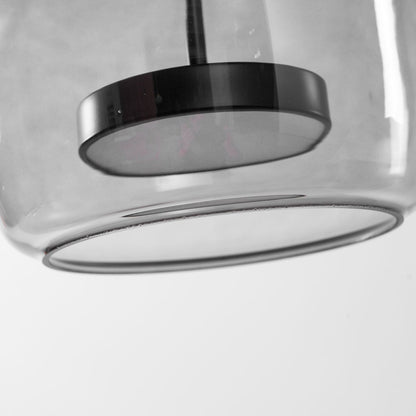 Suspension en verre soufflé moderne Glavira