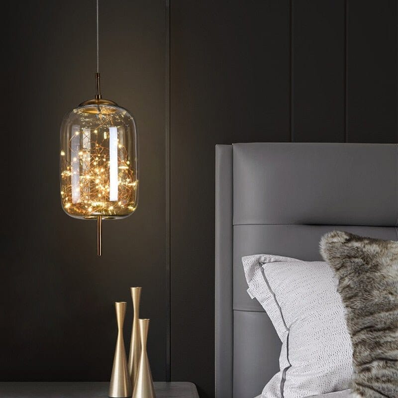 Suspension en verre Starlight