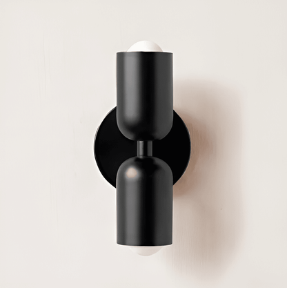 Applique murale capsule en fer de style Bauhaus Miravel