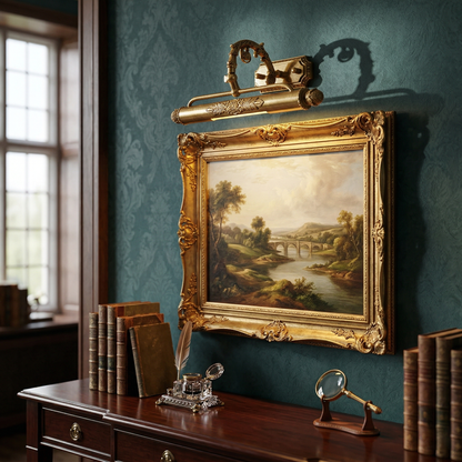 Applique murale décorative en laiton pour tableaux