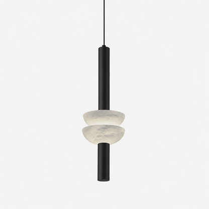 Suspension à disque en albâtre